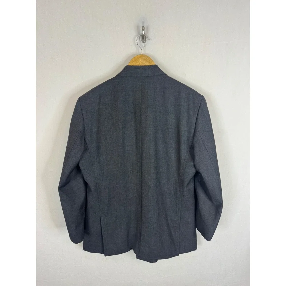 Dsquared2 Mens Charcoal Grey Double Breasted Wool Blazer Jacket Men 42
